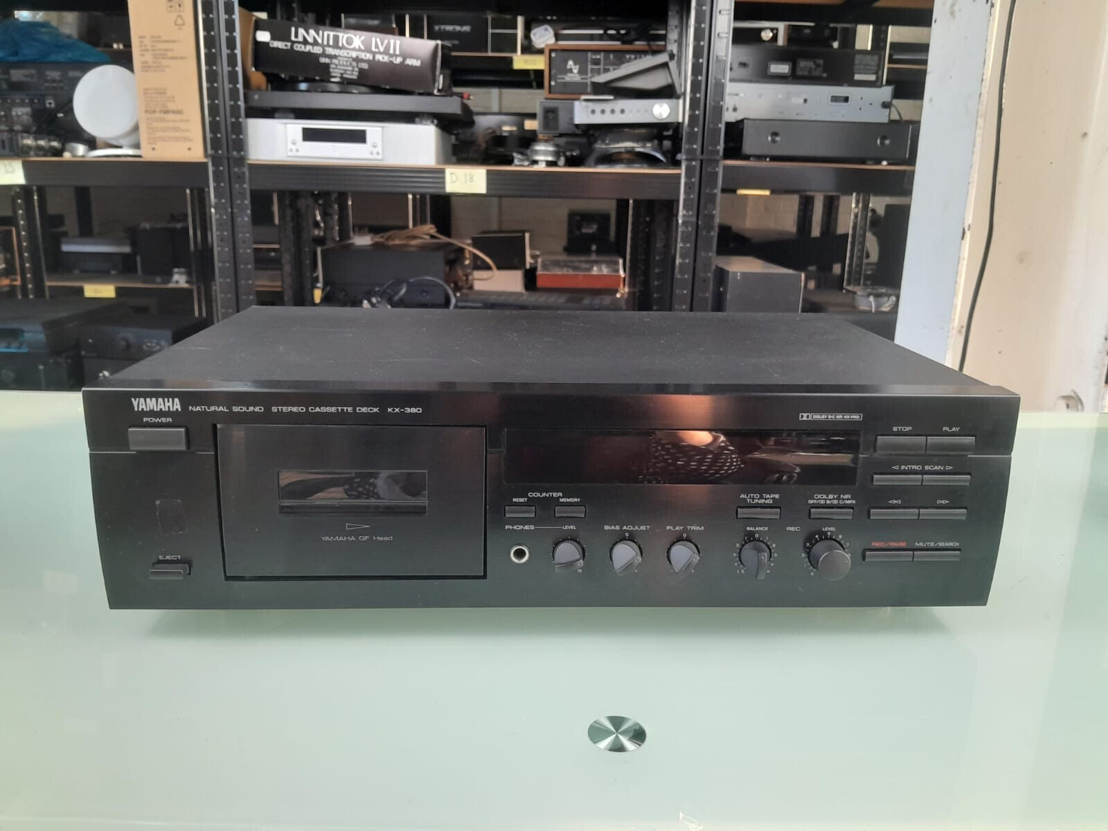 YAMAHA KX 380 NATURAL SOUND STEREO CASSETTE DECK SERVICED