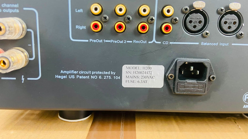 HEGEL H200 INTEGRATED AMPLIFIER