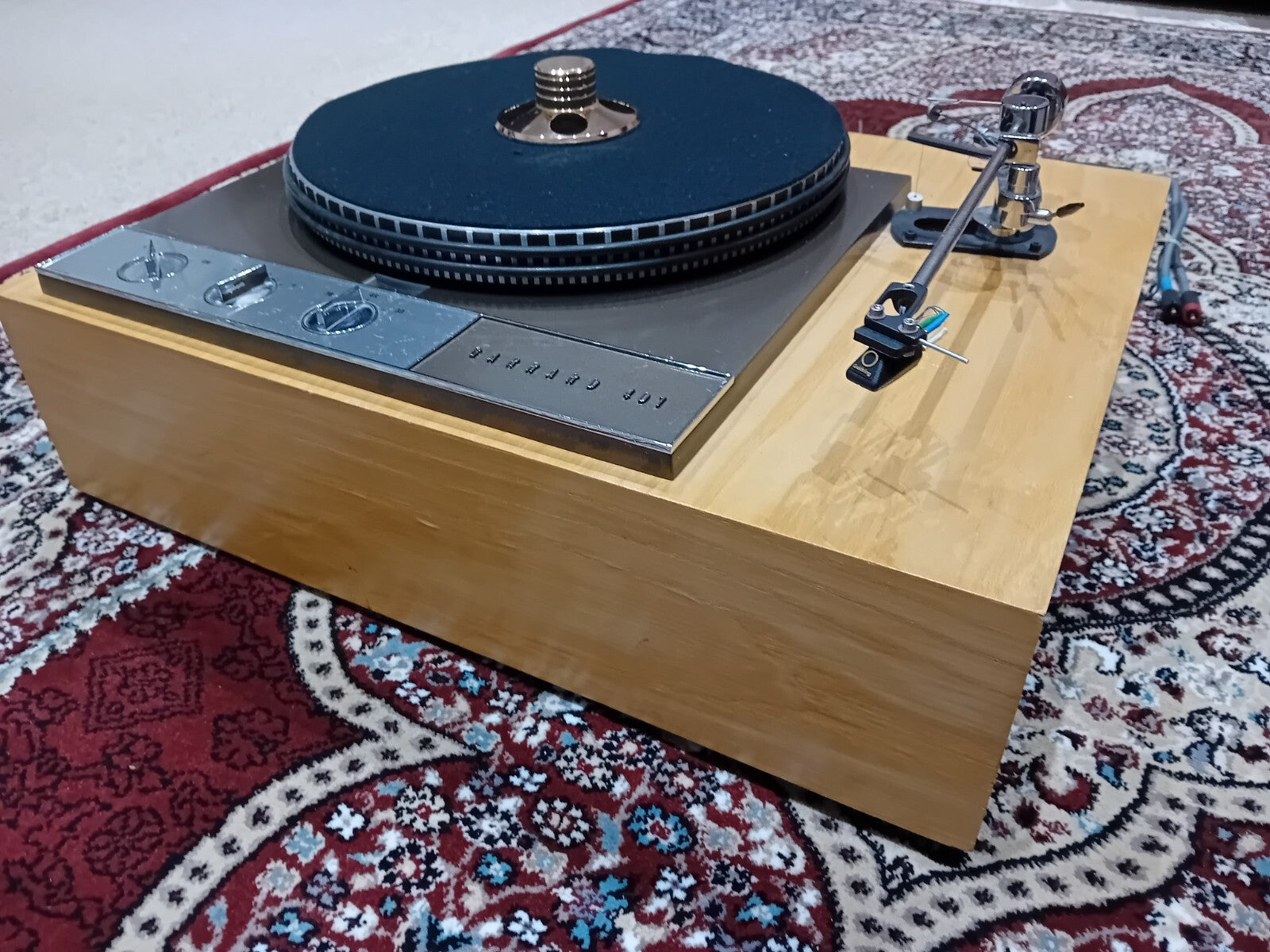 GARRARD 401 GOLDRING AMAZING PLINTH