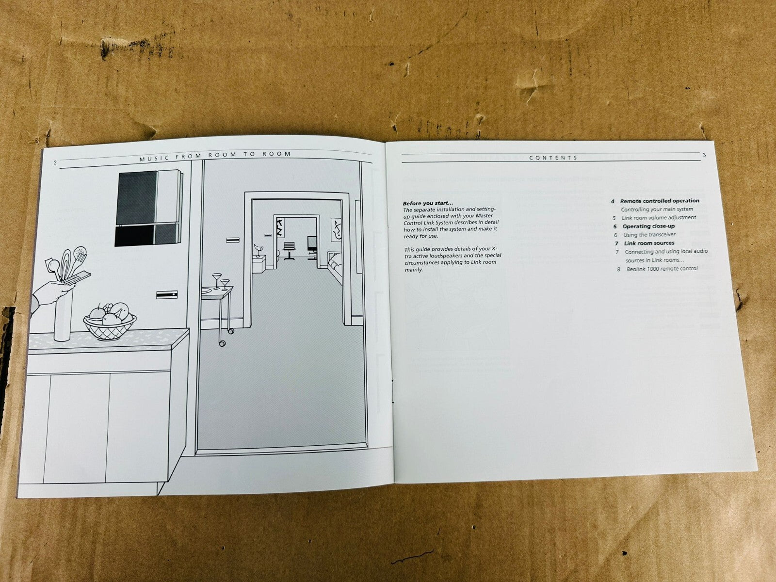 Bang & Olufsen B&O X-TRA Active Speakers Manual