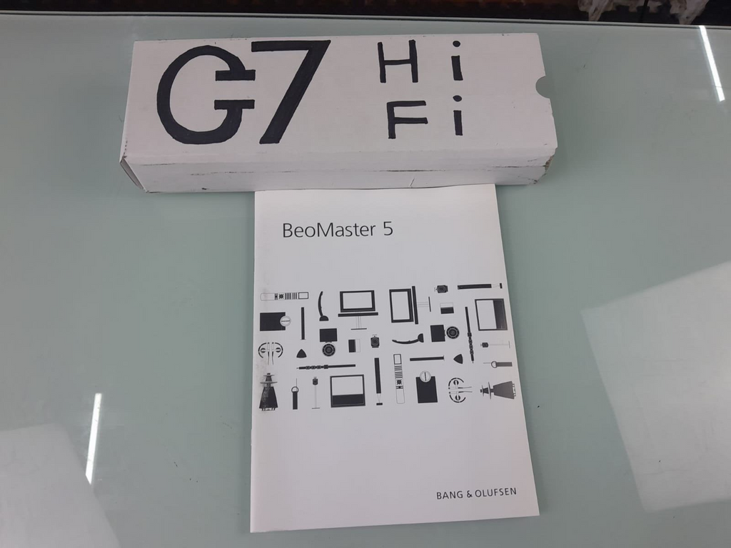 BANG & OLUFSEN B&O BEOMASTER 5 INSTRUCTIONAL MANUAL