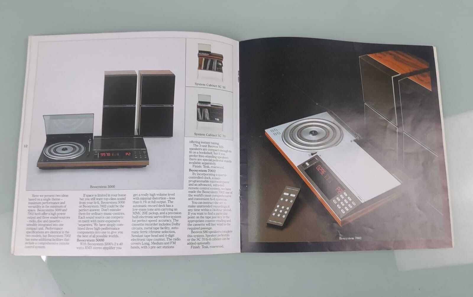 BANG & OLUFSEN B&O HIGH FIDELITY BROCHURE
