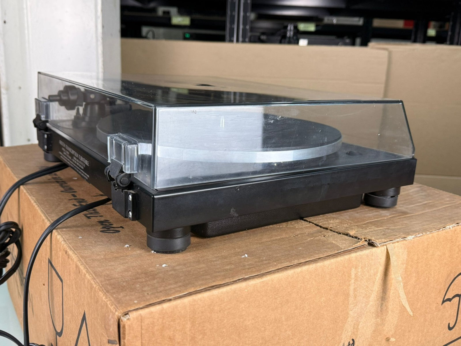 ARISTON Q DECK WITH ORTOFON CARTRIDGE TURNTABLE