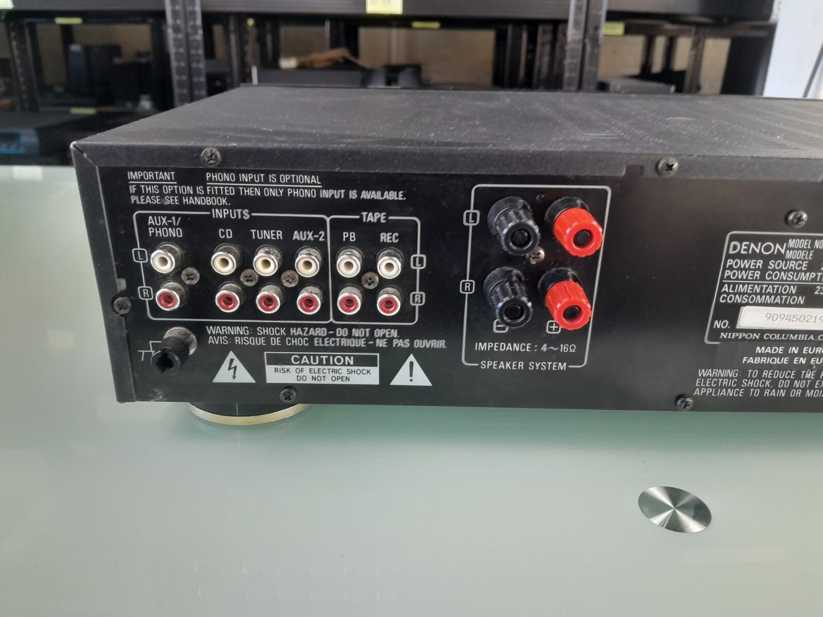 DENON PMA 250SE PRECISION AUDIO COMPONENT  / INTEGRATED AMPLIFIER