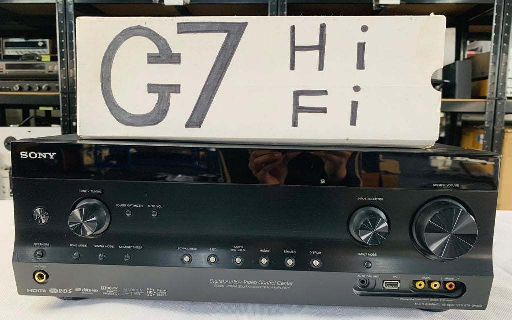 SONY STR DH820 MULTI CHANNEL HOME AV RECEIVER