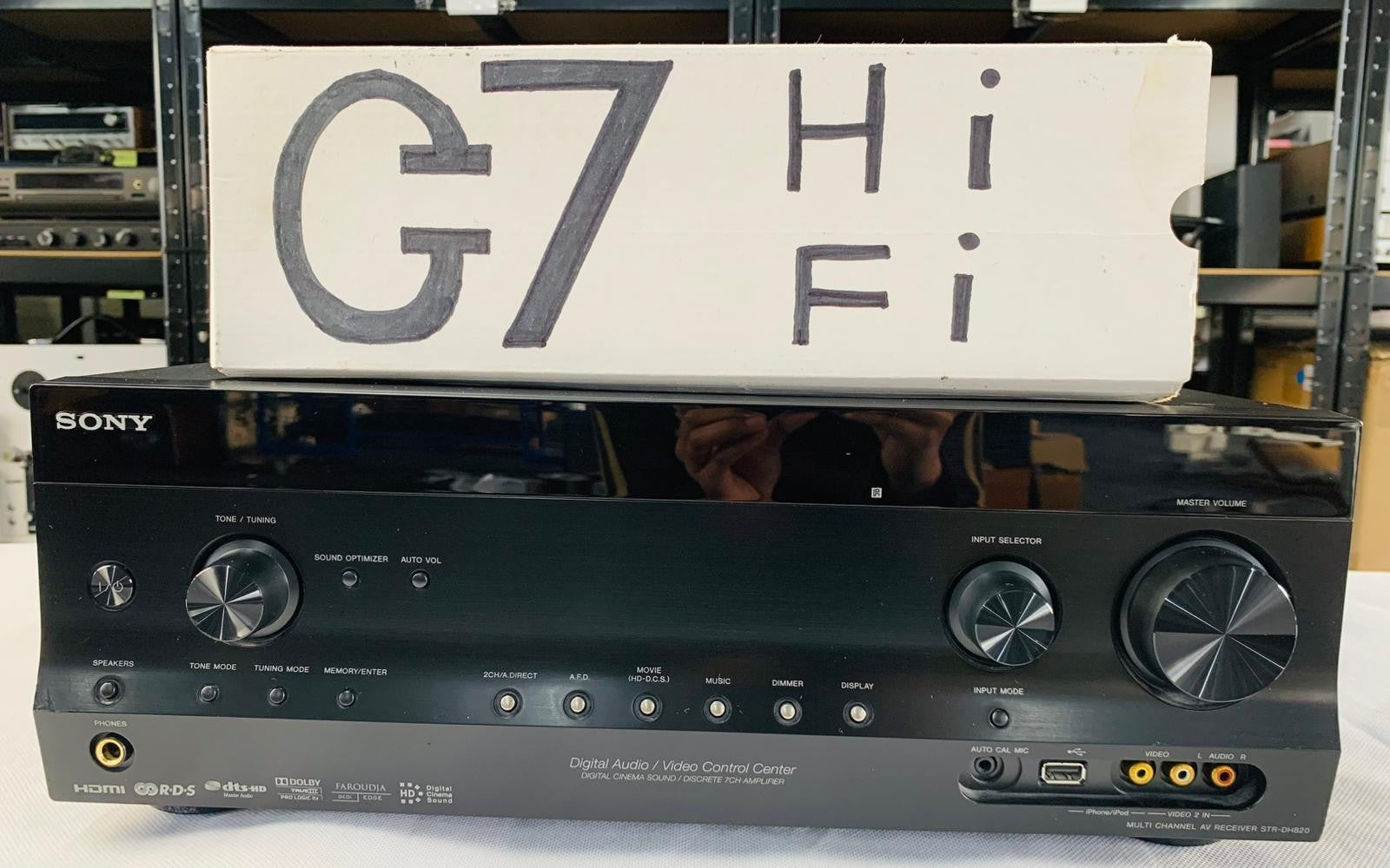 SONY STR DH820 MULTI CHANNEL HOME AV RECEIVER