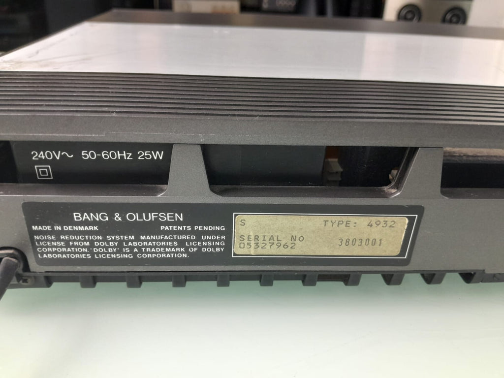 BANG & OLUFSEN B&O BEOCORD 5500 CASSETTE TAPE DECK #002