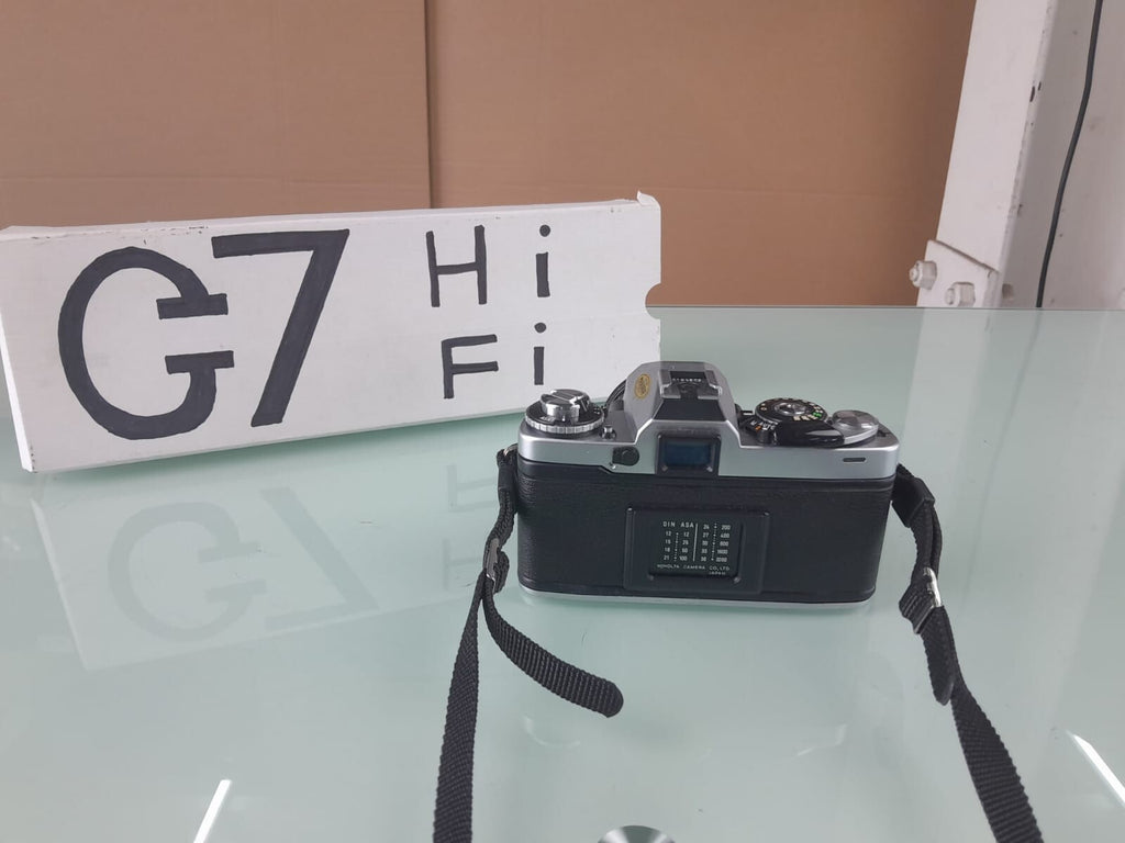 MINOLTA XD7 SLR CAMERA WITH MD ROKKOR 50MM 1:1.7 LENS