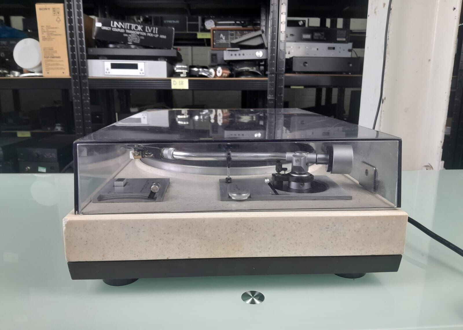 TRIO KD 2055 AUTOMATIC RETURN BELT DRIVE TURNTABLE