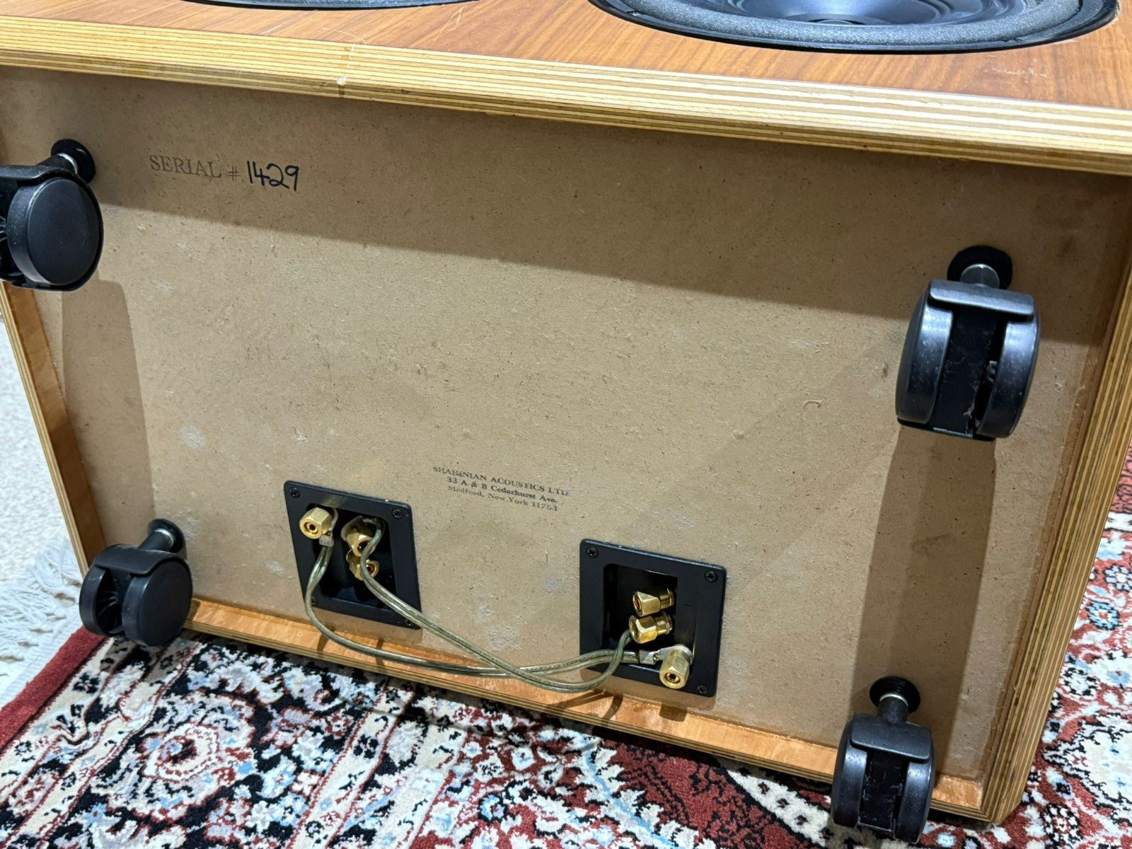 SHAHINIAN ACOUSTICS DIAPASON ENSEMBLE OMNIDIRECTIONAL SPEAKERS