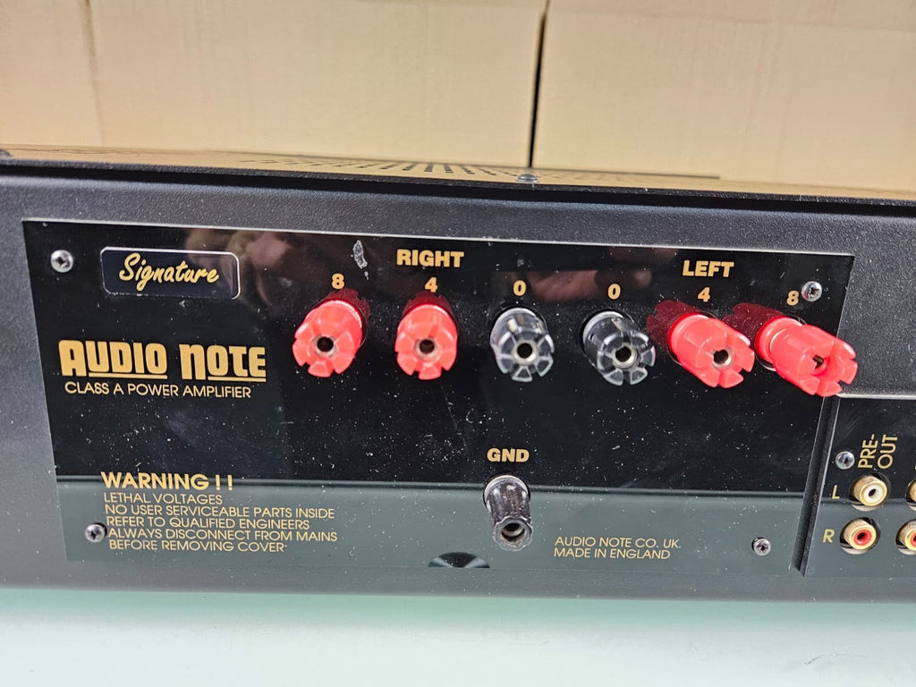 SERVICED AUDIO NOTE SORO PHONO SE SIGNATURE INTEGRATED VALVE AMPLIFIER