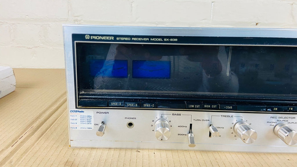PIONEER SX 838 STEREO RECEIVER