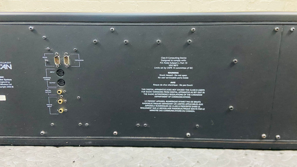 MERIDIAN DSP 5500 HC 24/96 CENTER SPEAKER BOOTHROYD STUART