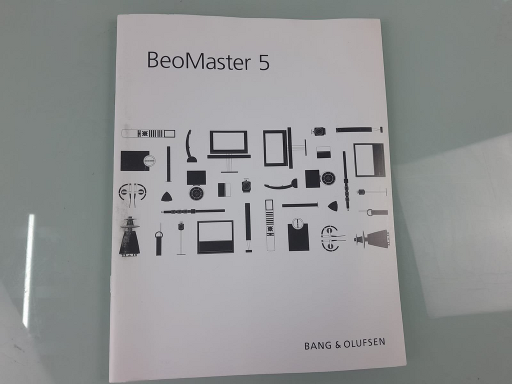 BANG & OLUFSEN B&O BEOMASTER 5 INSTRUCTIONAL MANUAL
