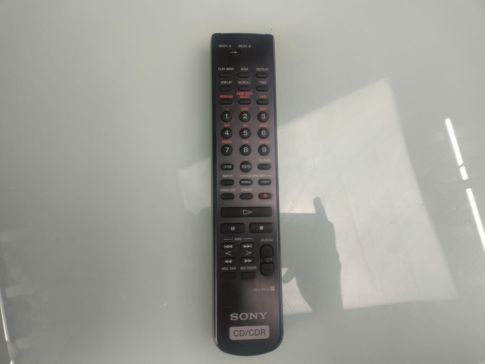 SONY RCD-W100 CD PLAYER RECORDER WITH REMOTE