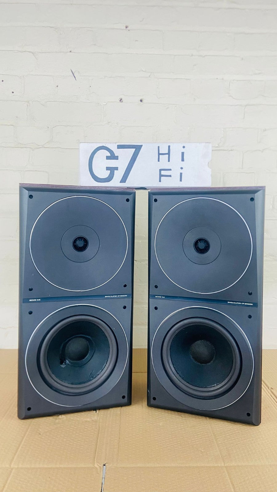 BANG & OLUFSEN B&O BEOVOX S45 SPEAKERS