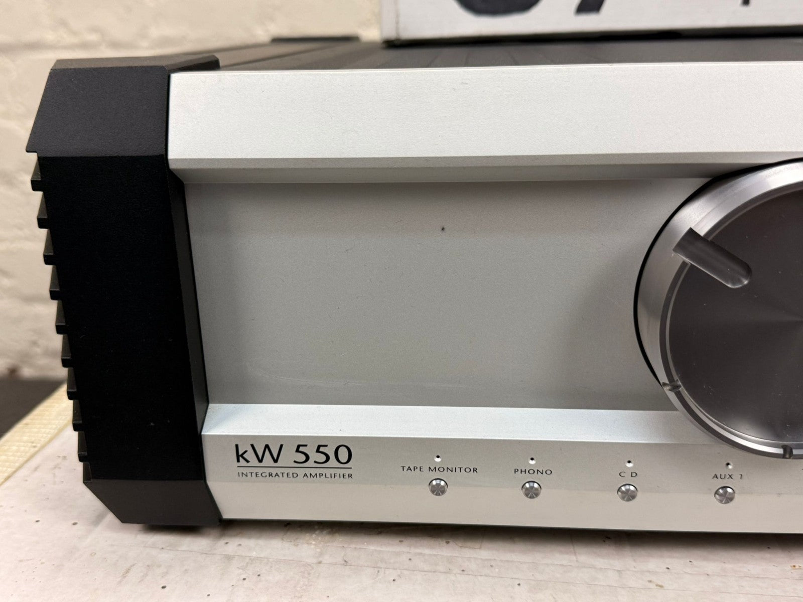 SERVICED MUSICAL FIDELITY KW 550 INTEGRATED AMPLIFIER & KW 550 POWER SUPPLY