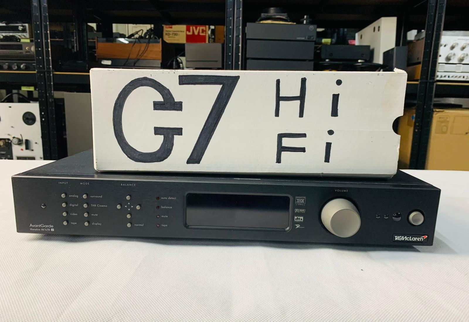 TAG MCLAREN AVANTGRADE THEATRE AV32R SL PRE AMPLIFIER