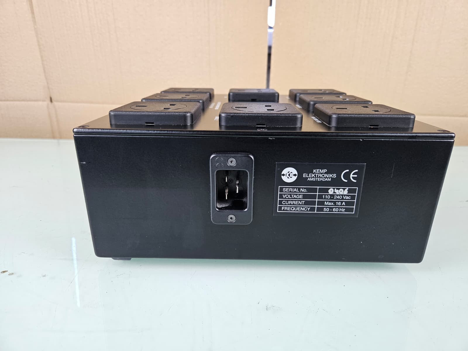 KEMP ELEKTRONIKS AMSTERDAM POWER SOURCE LINE CONDITIONER