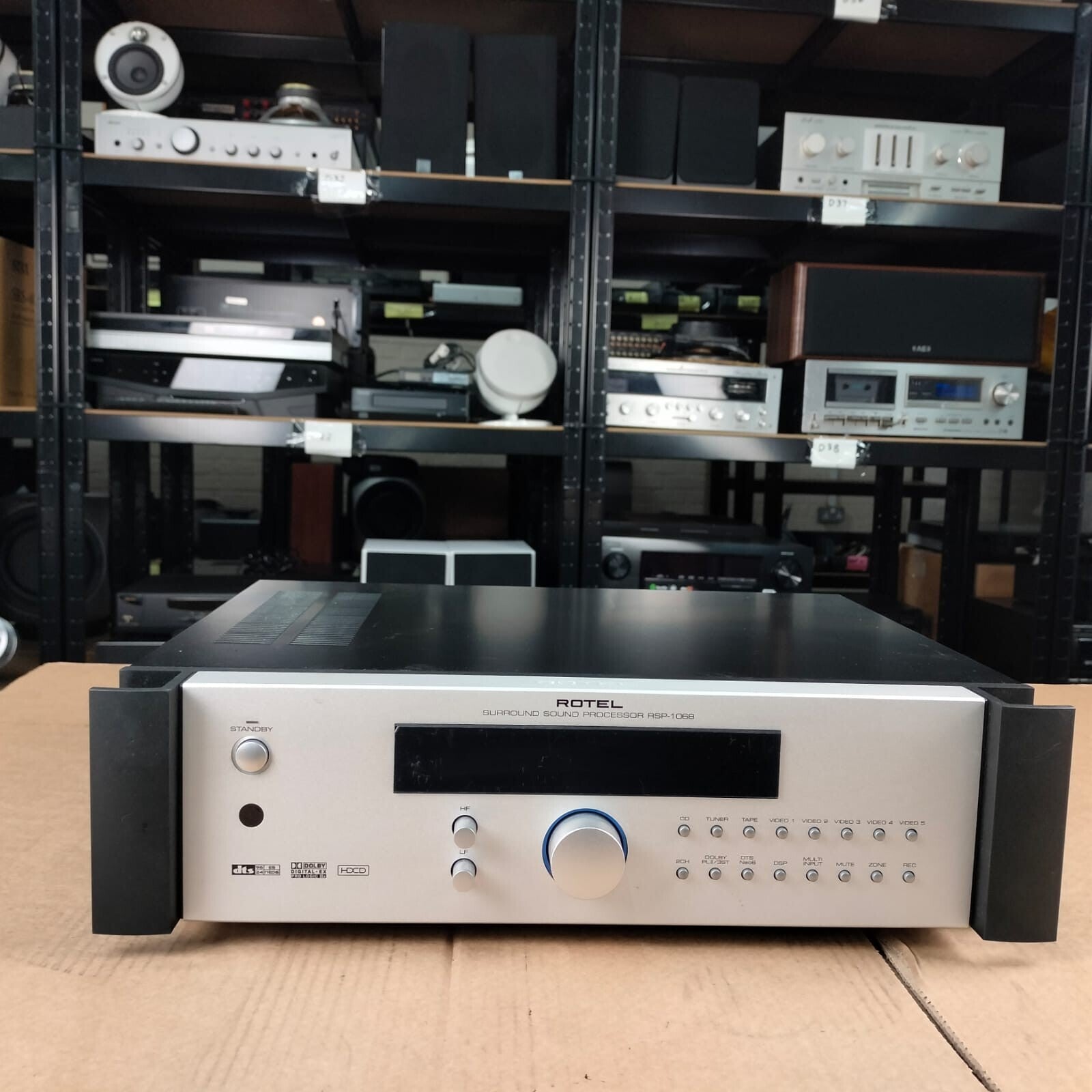 ROTEL RSP 1068 SURROUND SOUND PROCESSOR