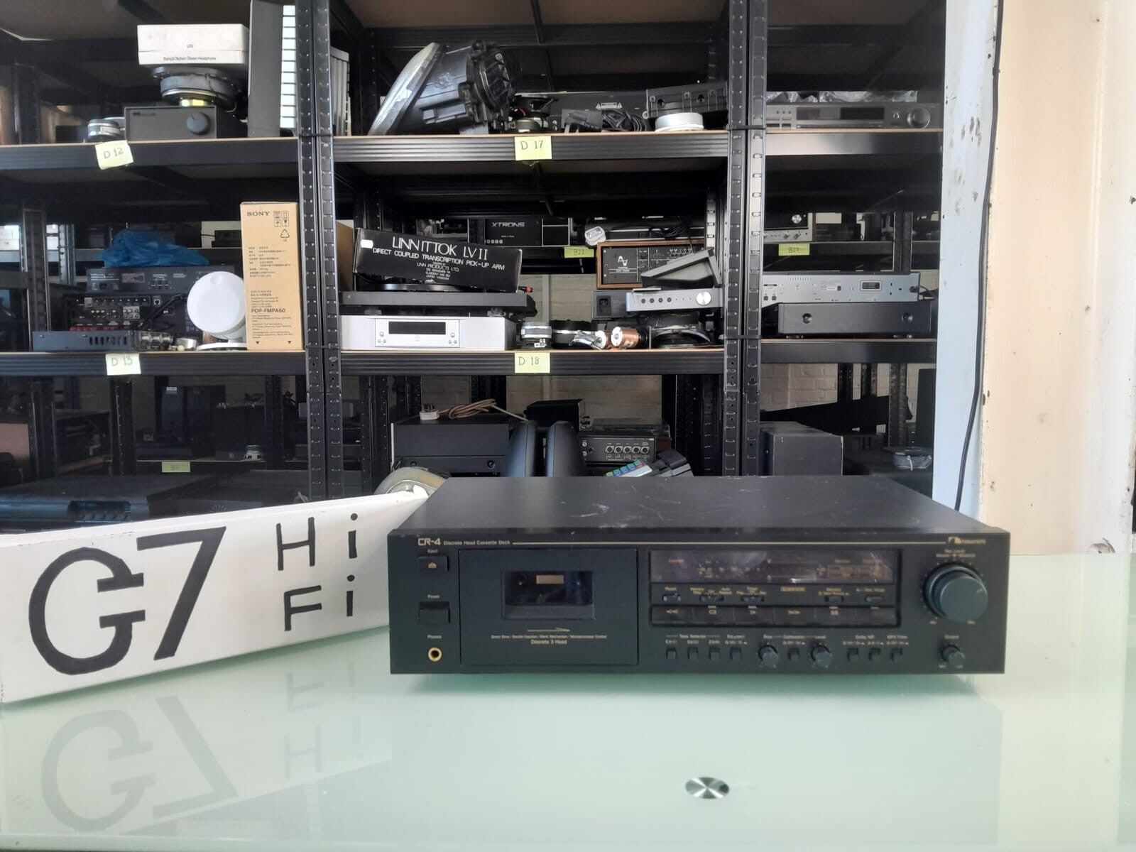 NAKAMICHI CR 4 DISCRETE HEAD CASSETTE DECK