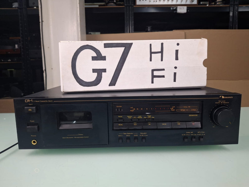 NAKAMICHI CR 1 2 HEAD CASSETTE DECK