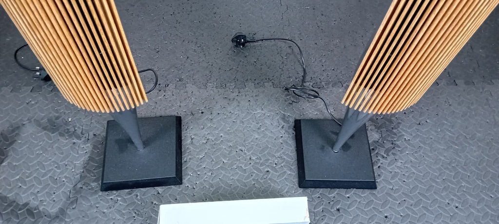 BANG & OLUFSEN B&O BEOLAB 18 FLOOR STANDING ACTIVE SPEAKERS