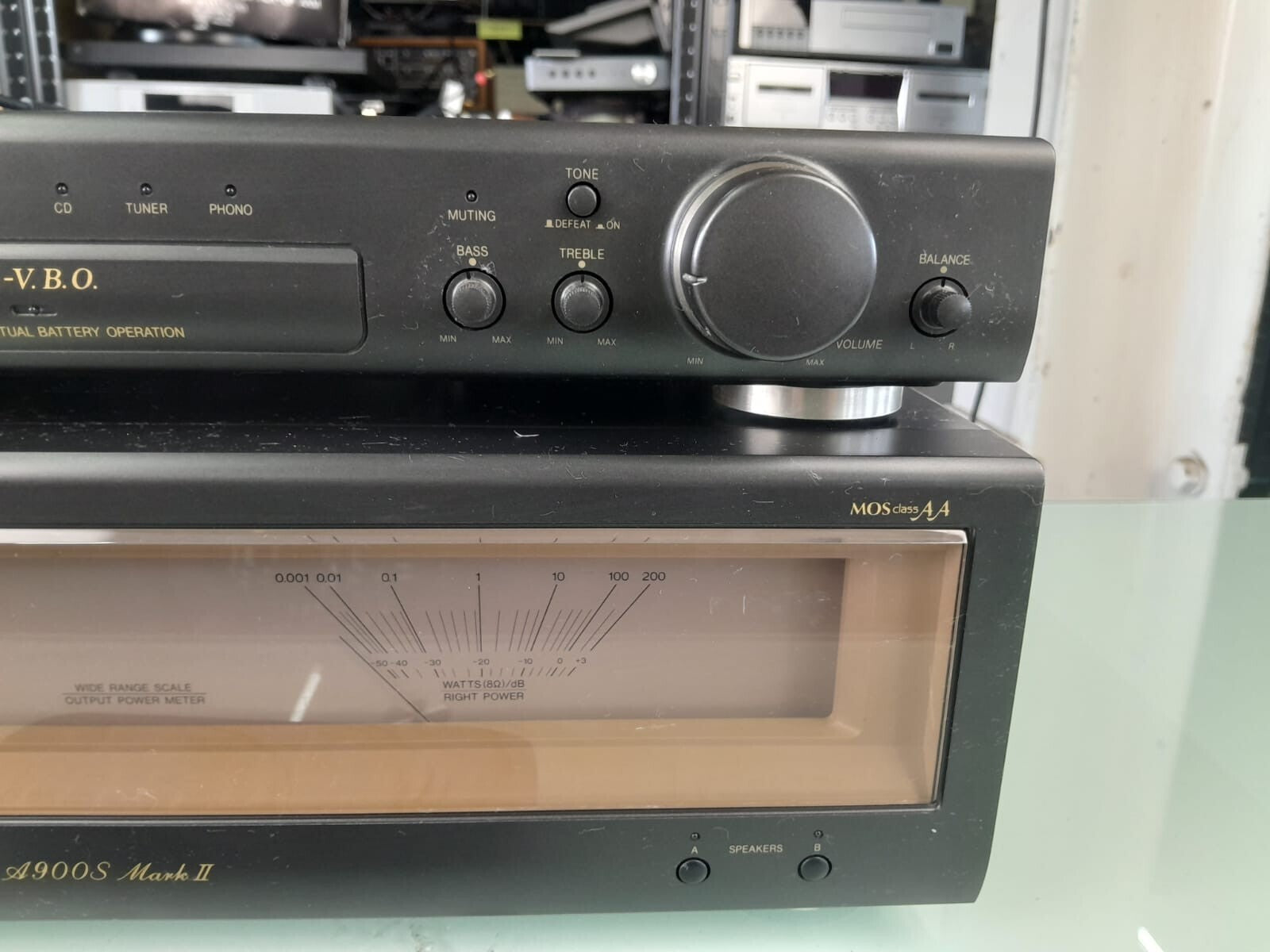 TECHNICS SU C800U M2 STEREO CONTROL & SE A900S M2 STEREO POWER AMPLIFIER
