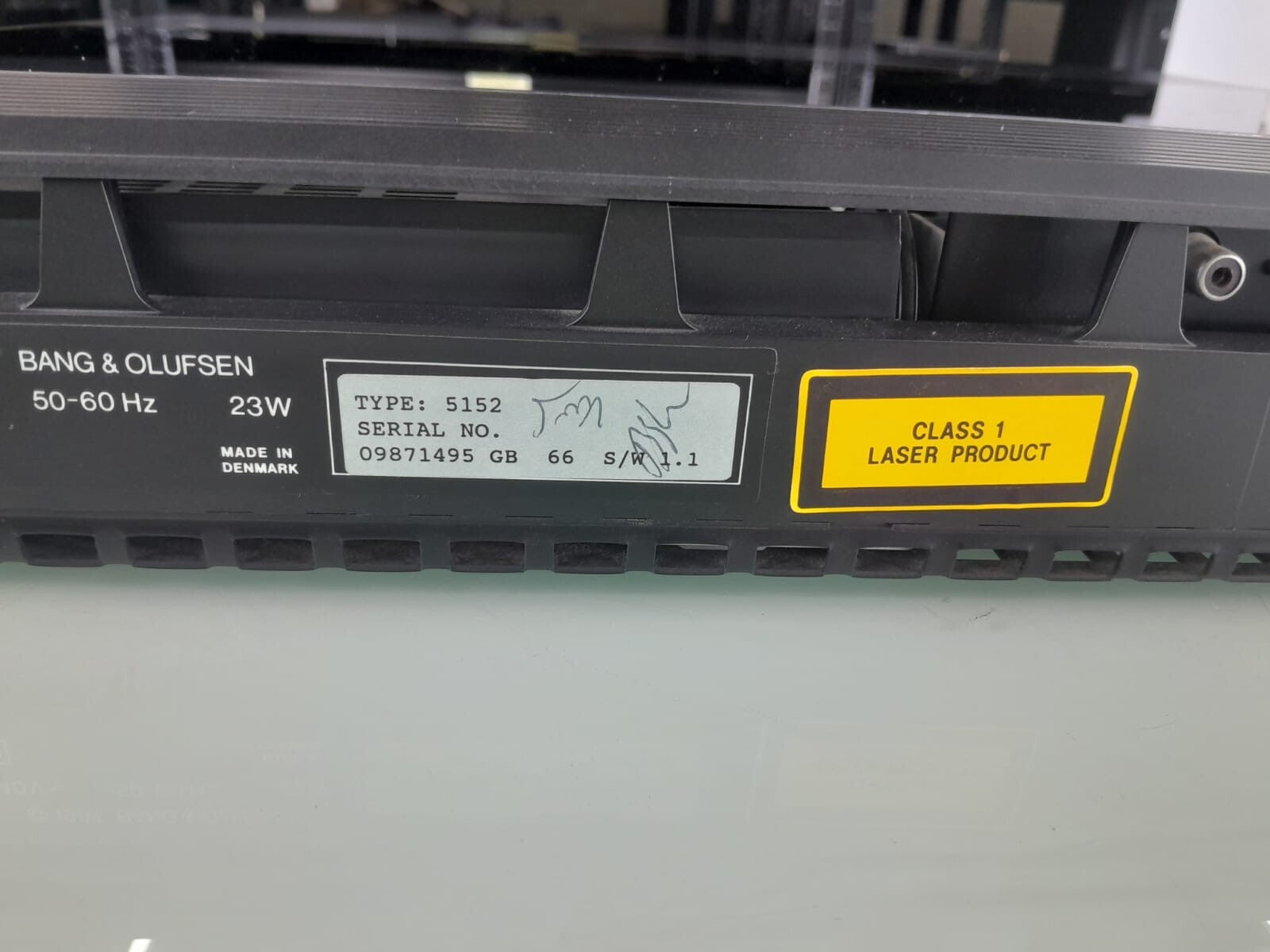 BANG & OLUFSEN B&O BEOGRAM CD 7000 CD PLAYER