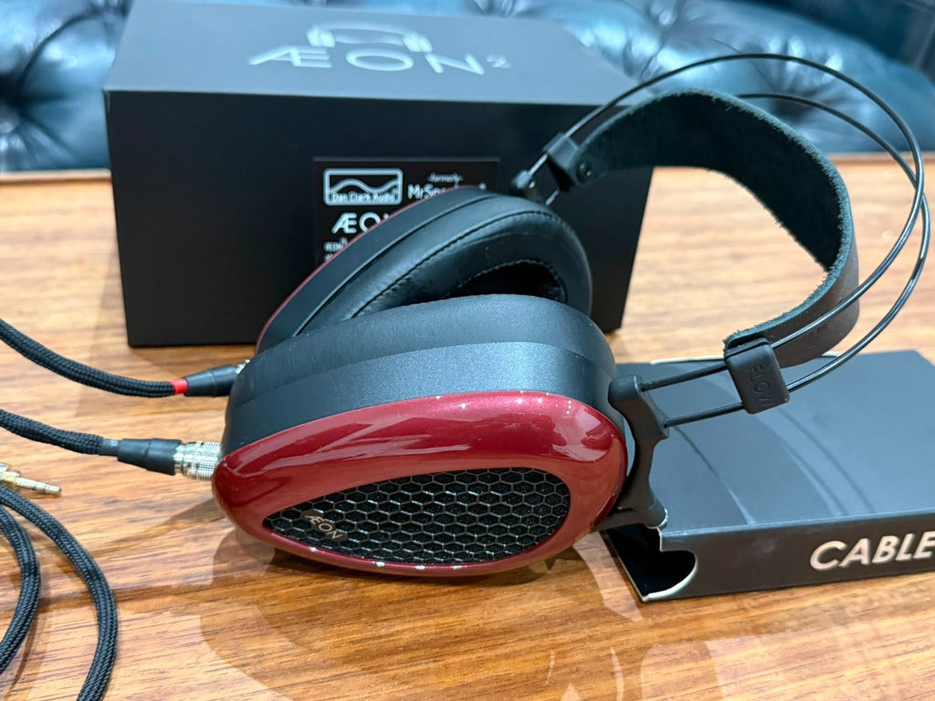 DAN CLARK AUDIO MRSPEAKERS AE ON 2 OPEN HEADPHONES