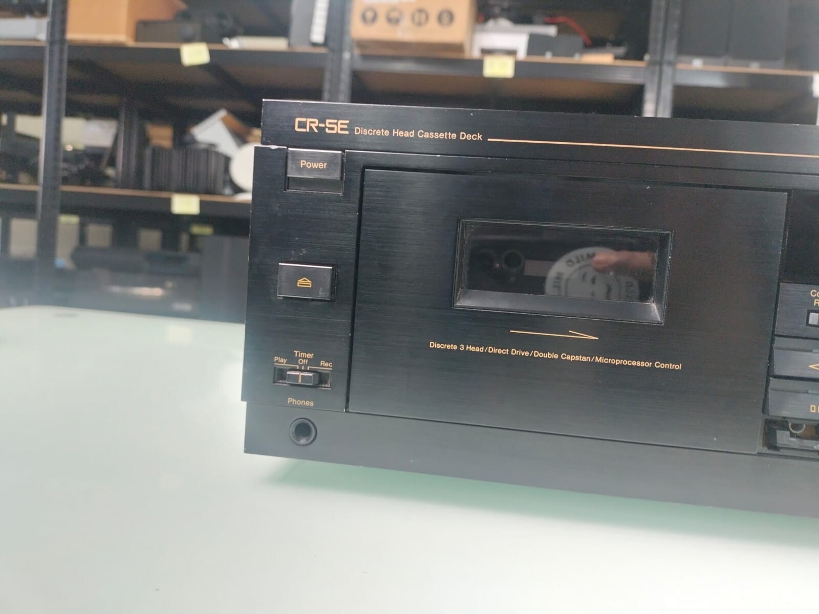 NAKAMICHI CR-5E DISCRETE HEAD CASSETTE DECK