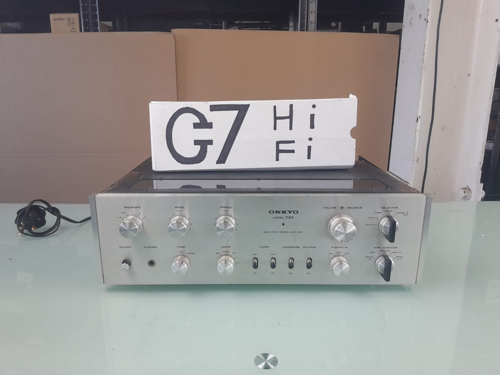 ONKYO 733 INTEGRATED STEREO AMPLIFIER