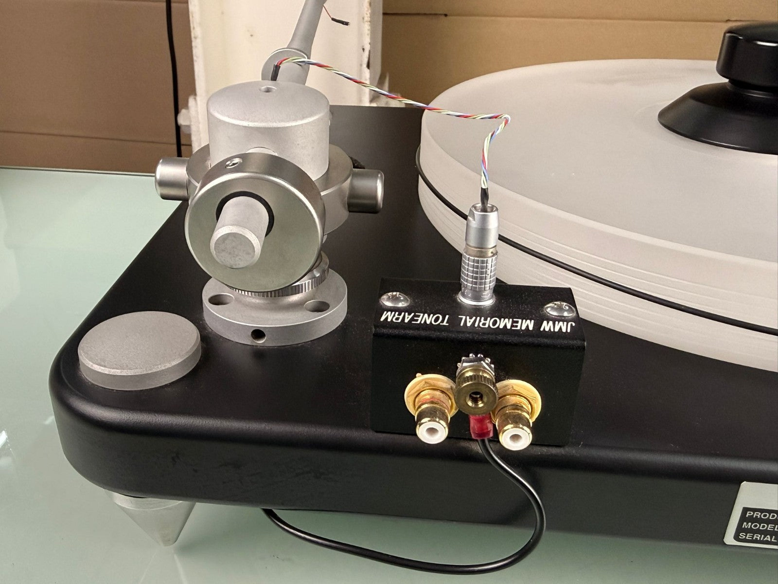 VPI ARIES SCOUT TURNTABLE JMW MEMORIAL TONEARM
