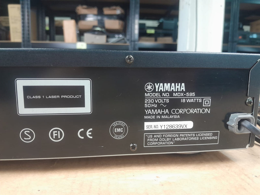 Yamaha MDX-595 Natural Sound Minidisc Recorder
