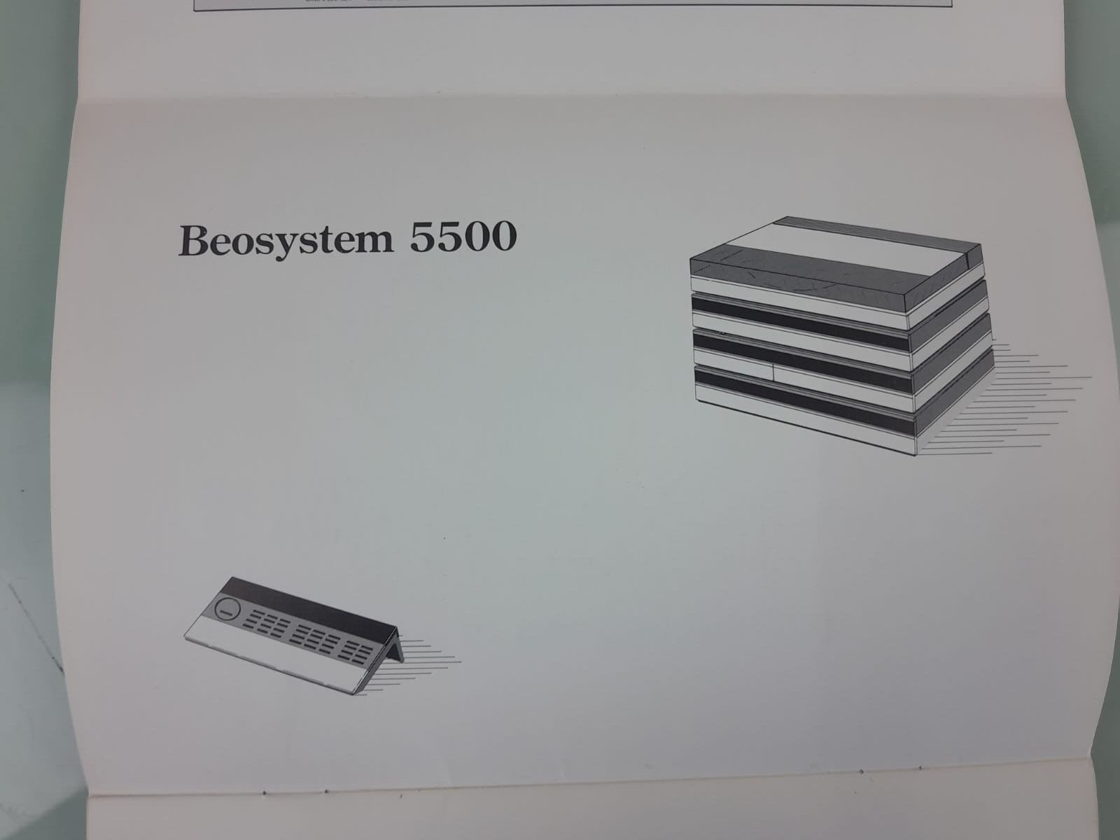 B&O BANG & OLUFSEN BEOGRAM 5500 OWNER'S MANUAL