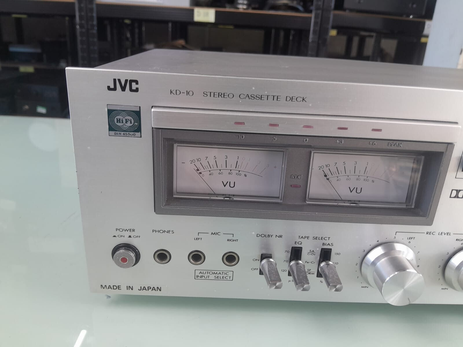 JVC KD 10 STEREO CASSETTE DECK