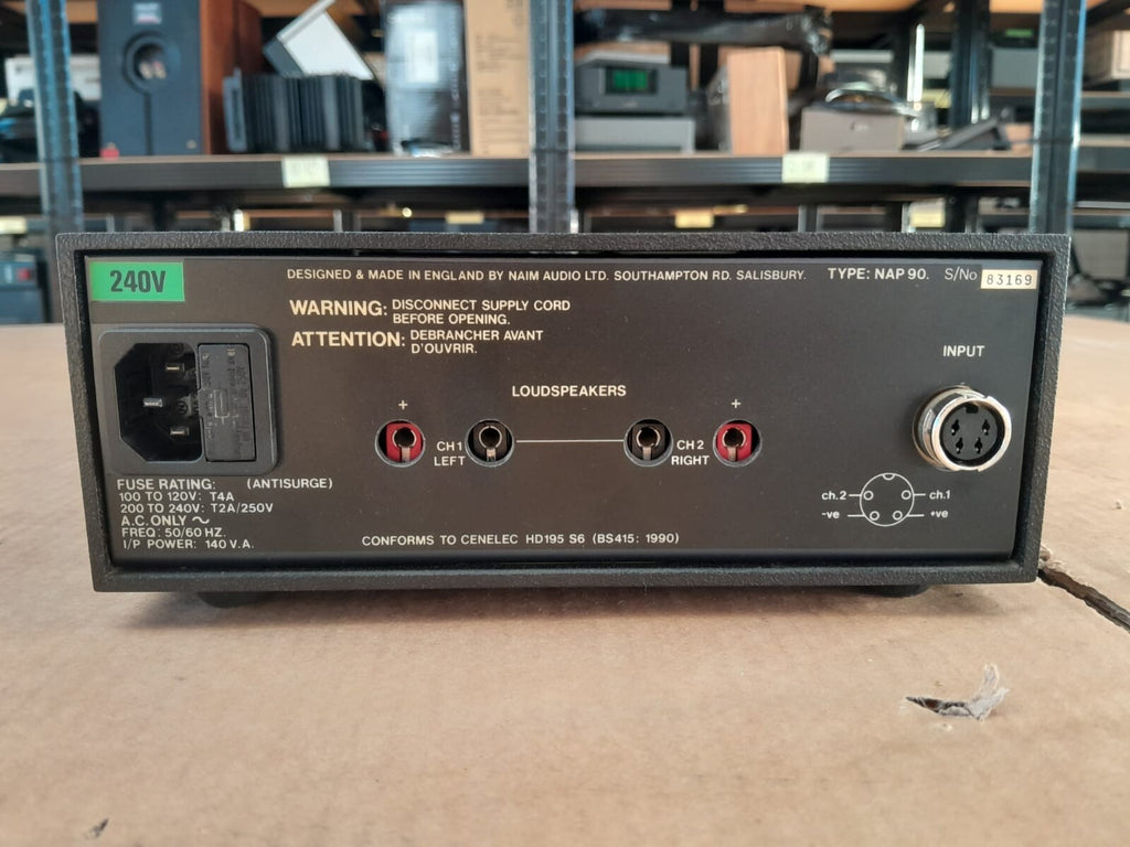 Naim Audio NAP 90 olive Power Amplifier