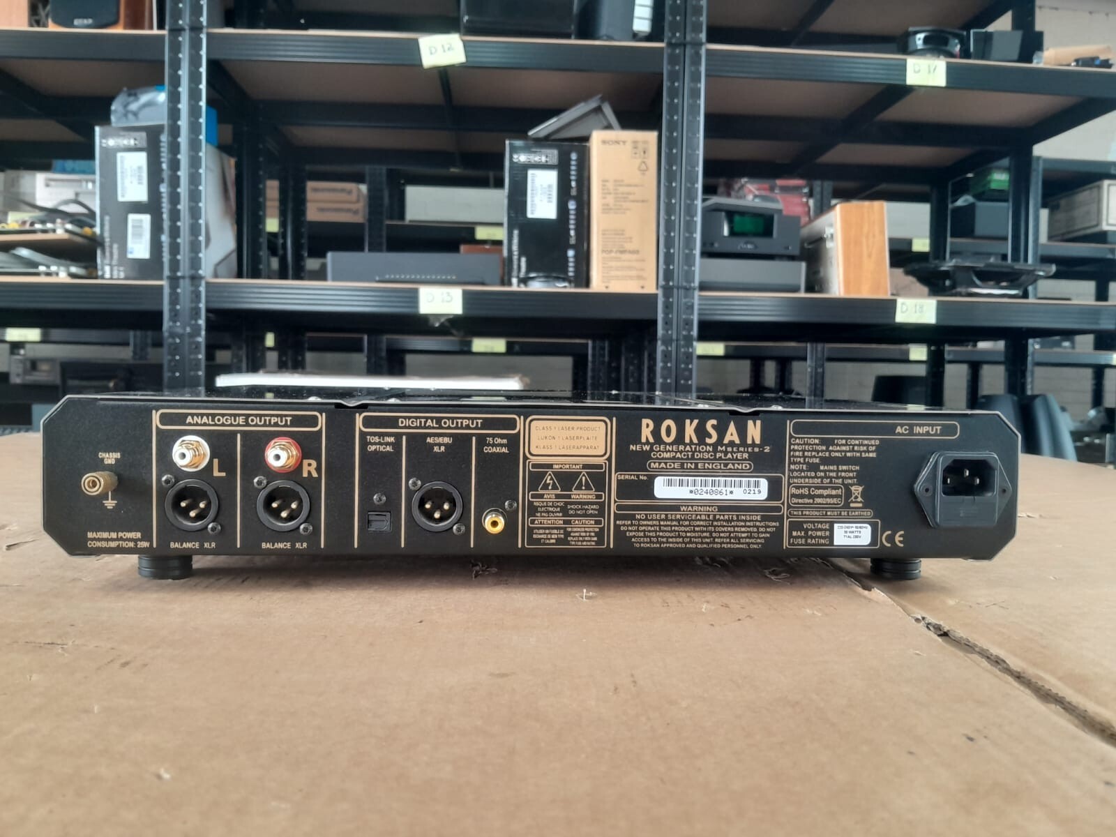 Roksan Caspian M2 New Generation M Series-2 Balanced CD Player