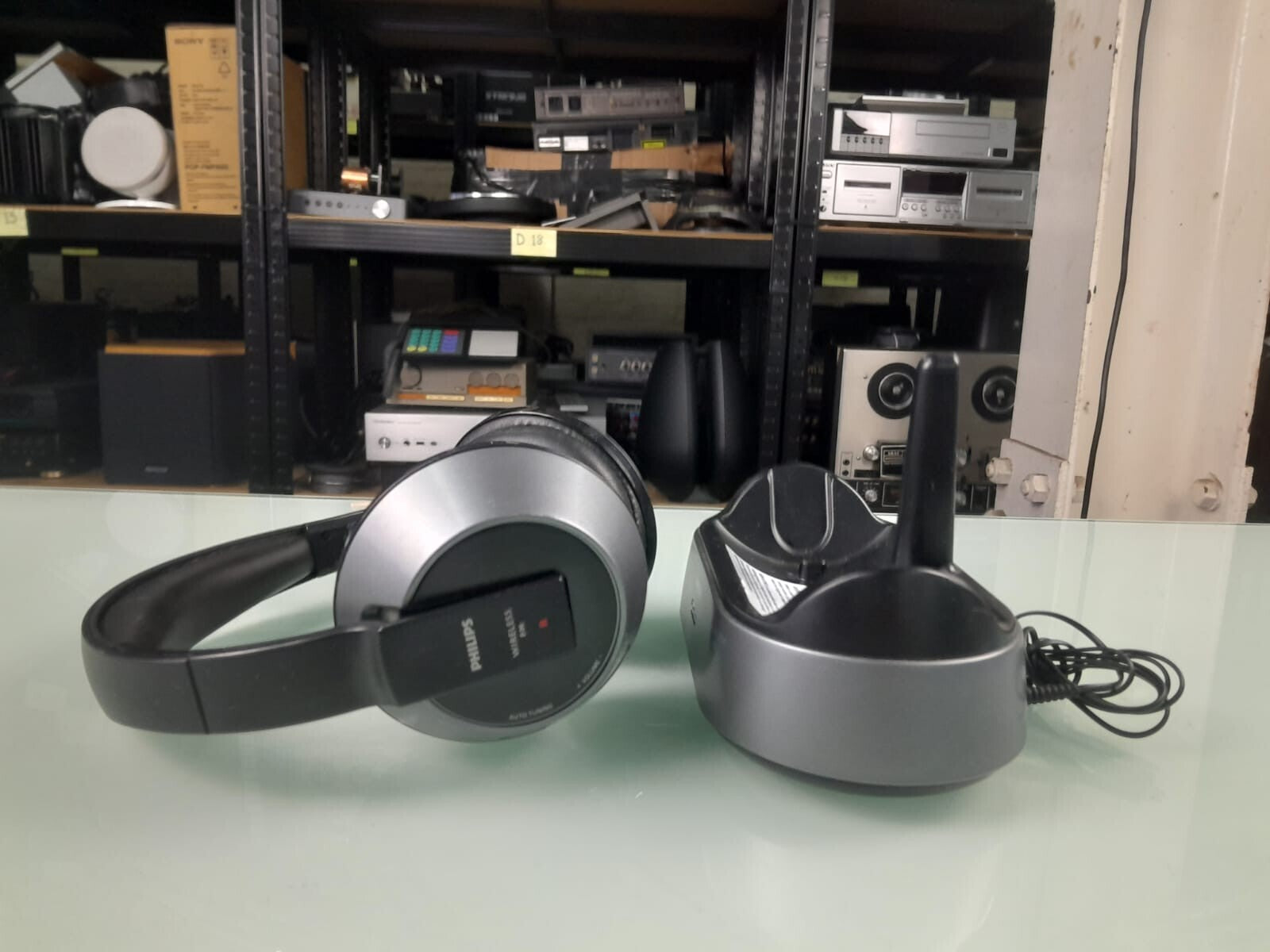 PHILIPS SHC 8535 WIRELESS HEADPHONES