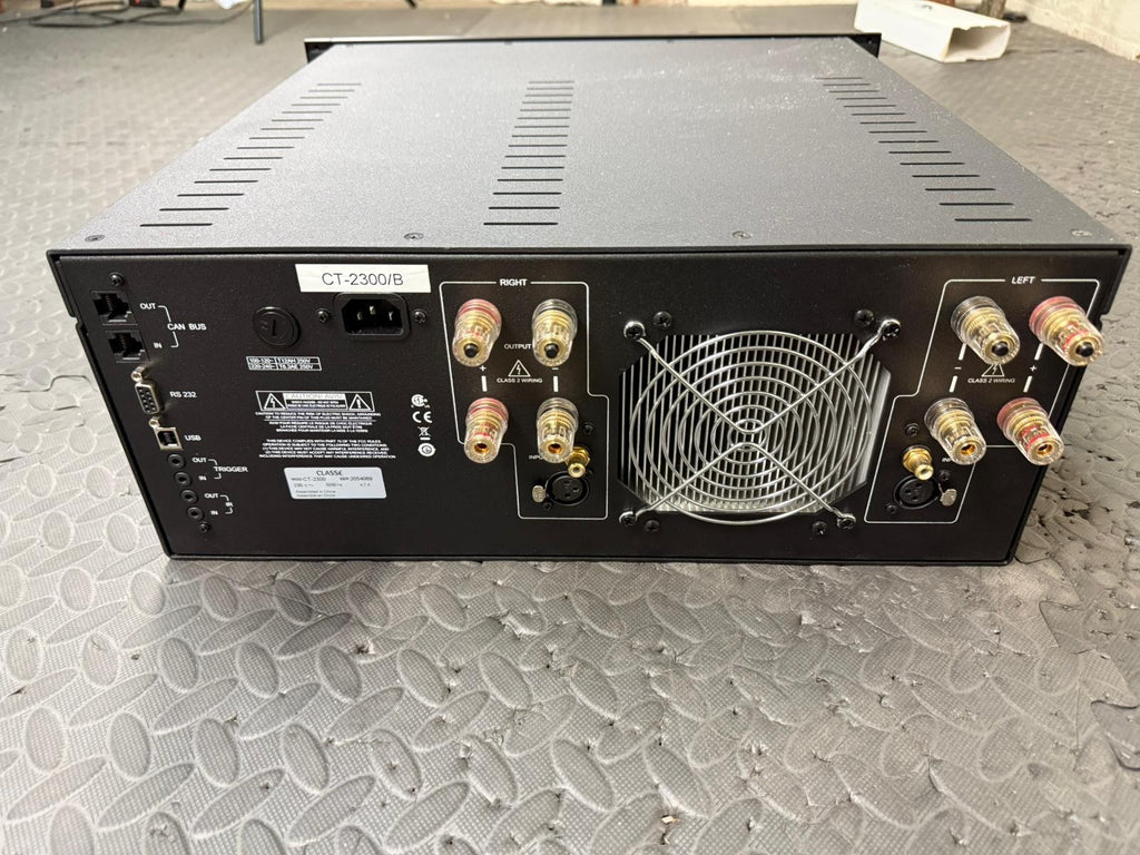 CLASSE CT 2300 STEREO POWER AMPLIFIER