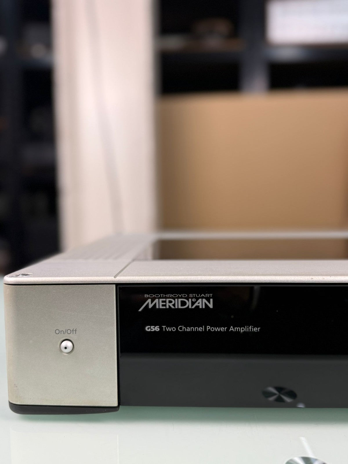 MERIDIAN G56 TWO CHANNEL POWER AMPLIFIER