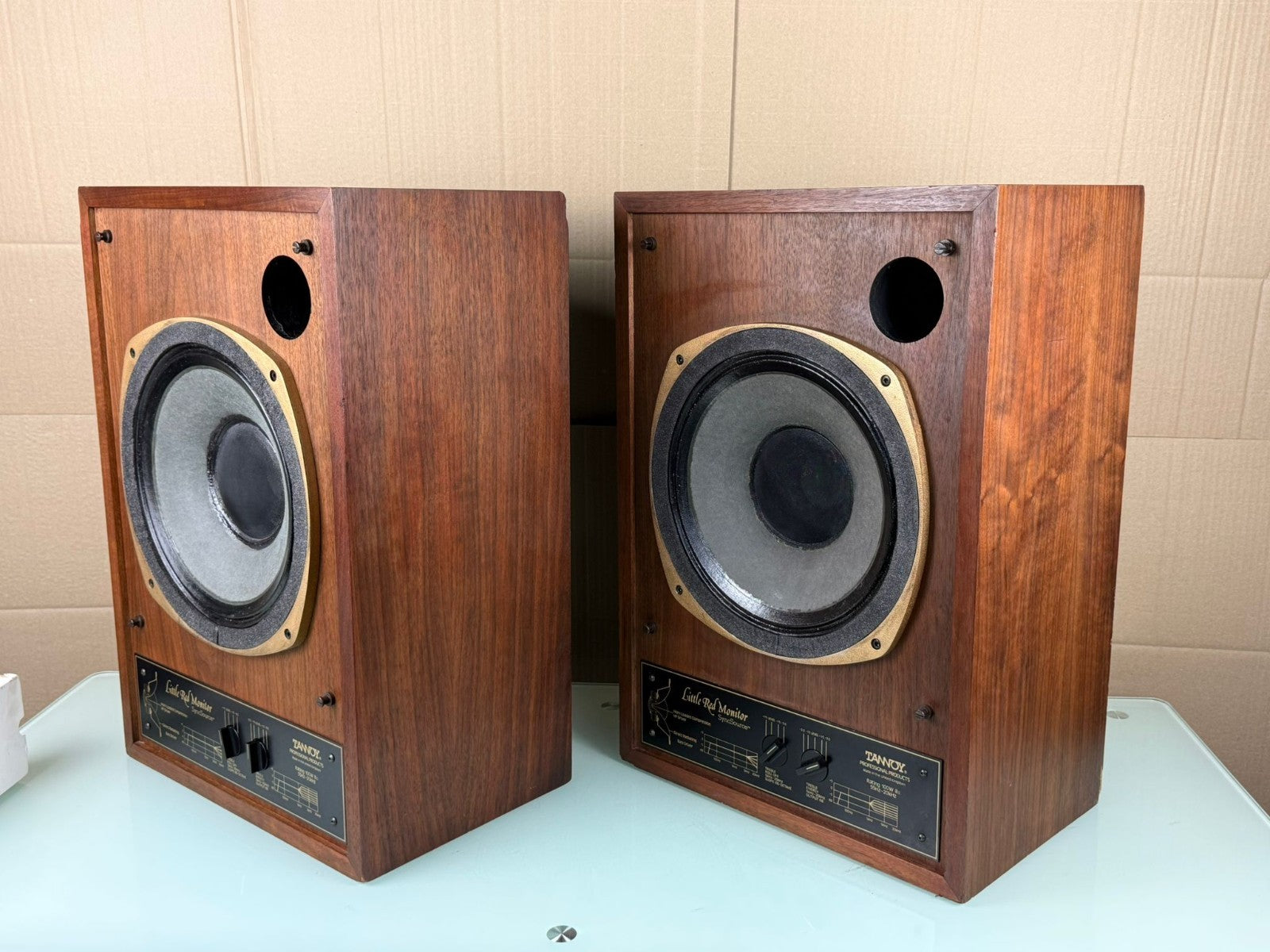 TANNOY LITTLE RED MONITOR SPEAKERS