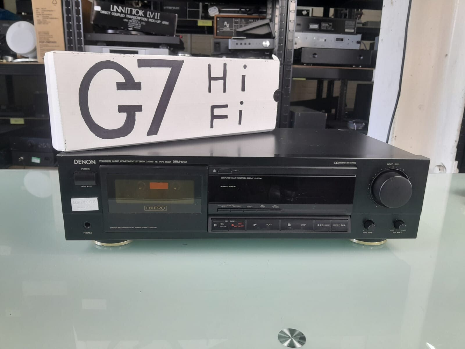 DENON DRM 540 PRECISION AUDIO COMPONENT / STEREO CASSETTE TAPE DECK