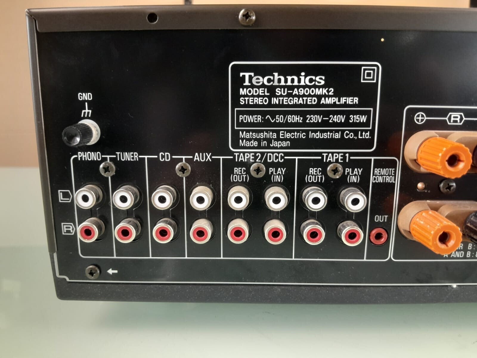 TECHNICS SU A900MK2 STEREO INTEGRATED AMPLIFIER