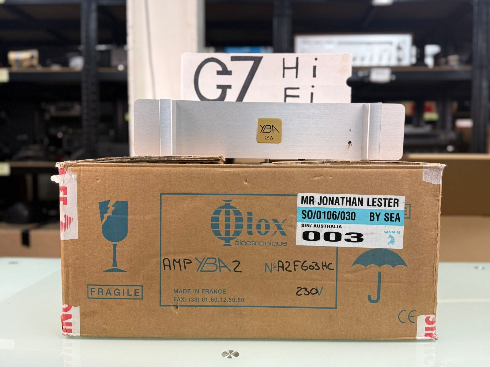 YBA 2 STEREO POWER AMPLIFIER