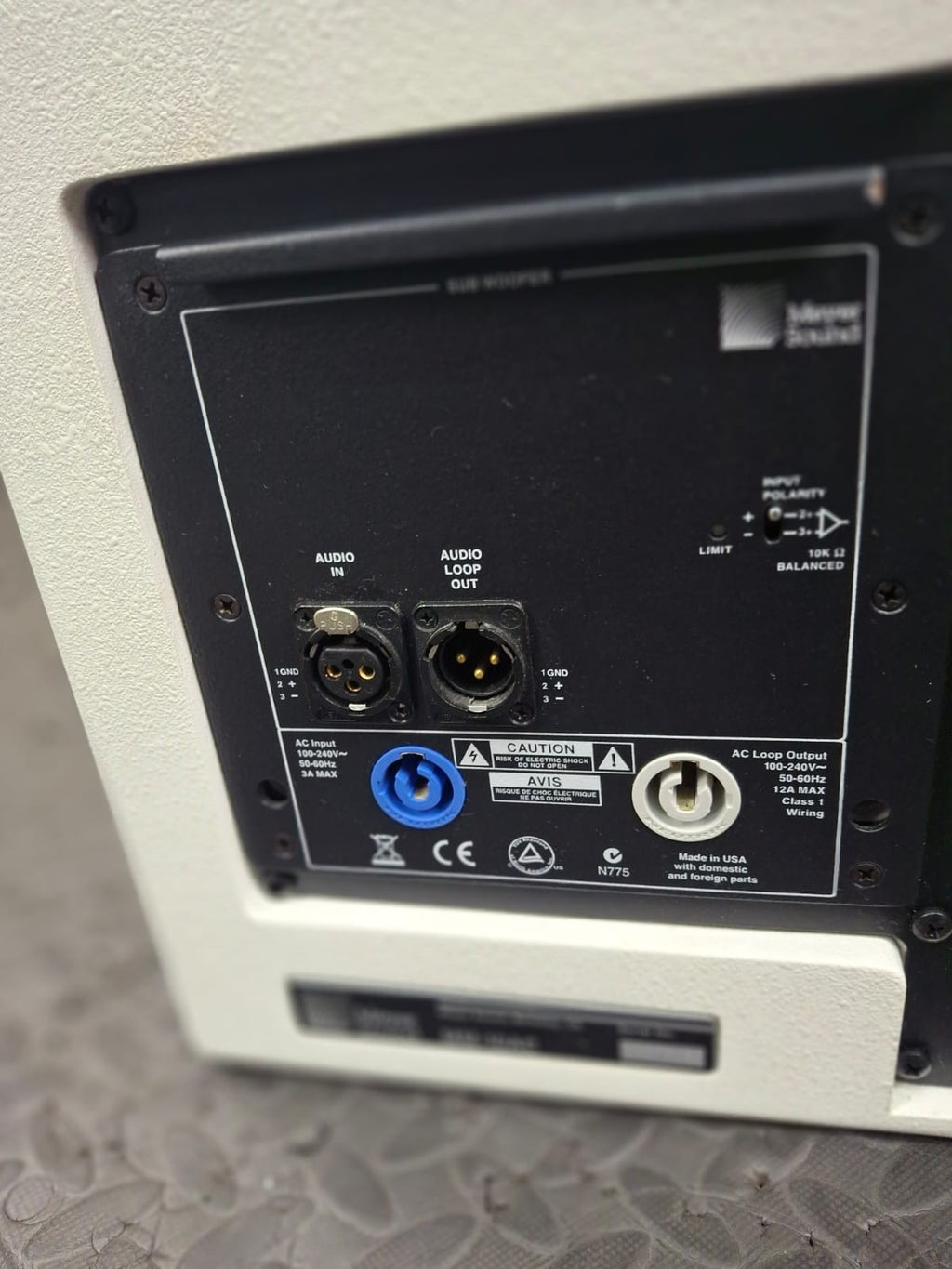 MEYER SOUND MM 10AC SUBWOOFER #003