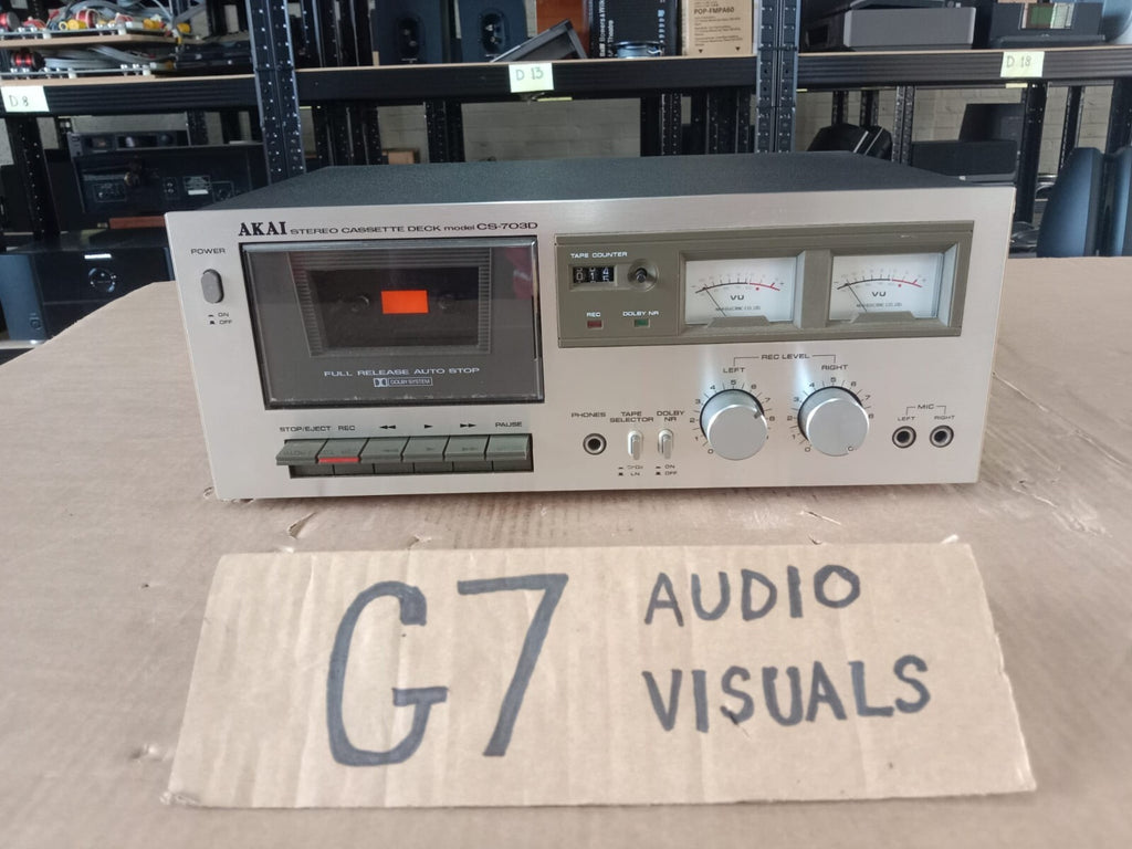 Akai CS-703D Stereo Cassette Deck