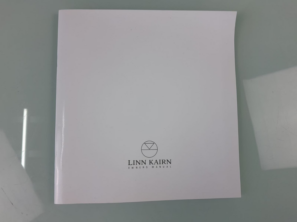 LINN KAIRN PREAMPLIFIER OWNERS MANUAL