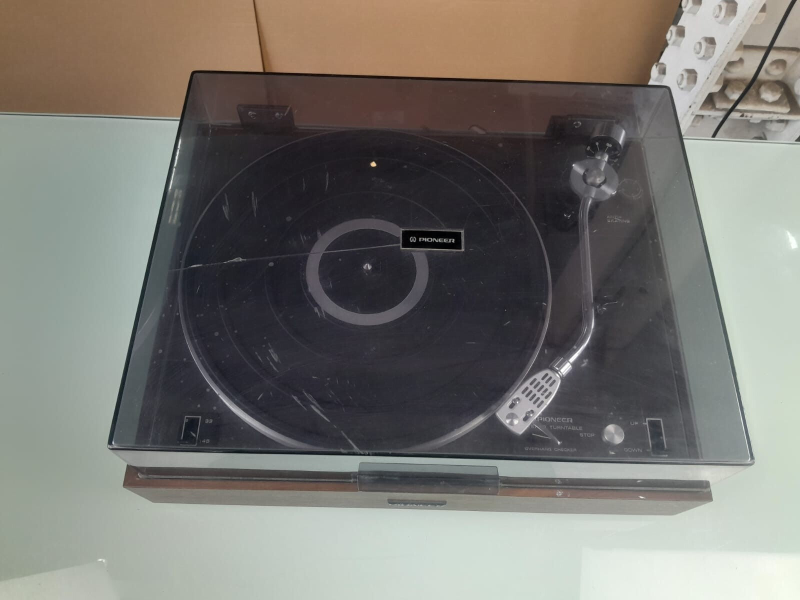 PIONEER PL 15D STEREO TURNTABLE