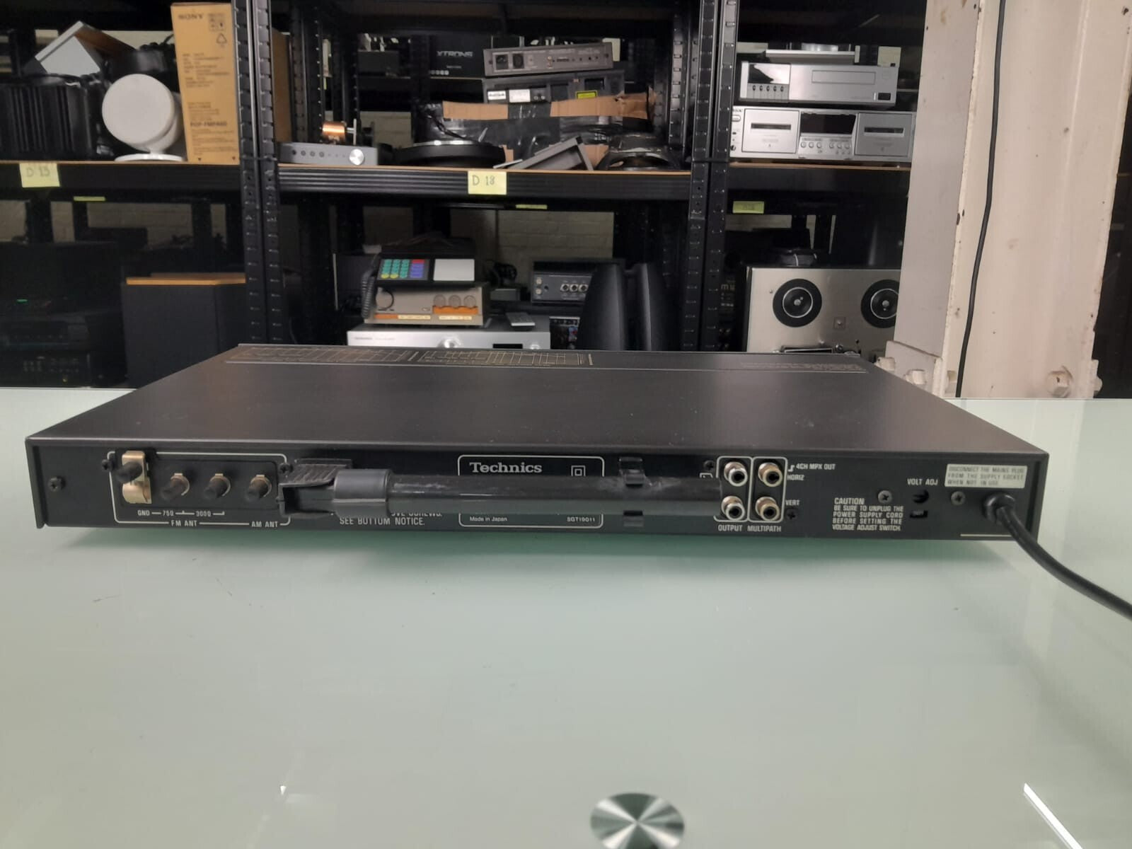 TECHNICS ST 8077 K FM AM STEREO TUNER